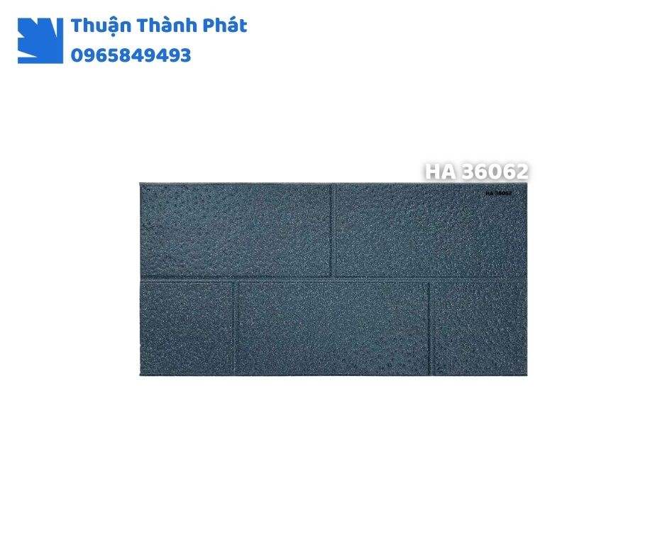Gạch ốp tường HA 36062 Thanh Thanh ốp bếp, chống bám bẩn, tông trắng kem dễ lau chùi