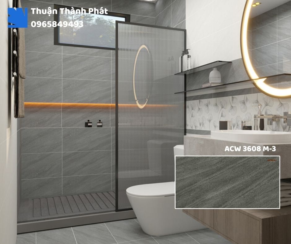 Gạch ốp tường ACW 3608 M-3 màu trung tính