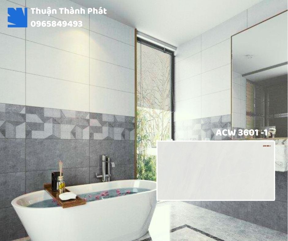 Mẫu gạch ốp ACW 3600-1 phù hợp nhiều phong cách thiết kế nội thất