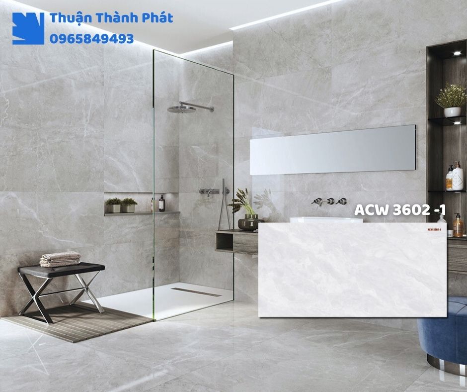 Gạch ceramic ACW 3602-1 dùng cho phòng vệ sinh