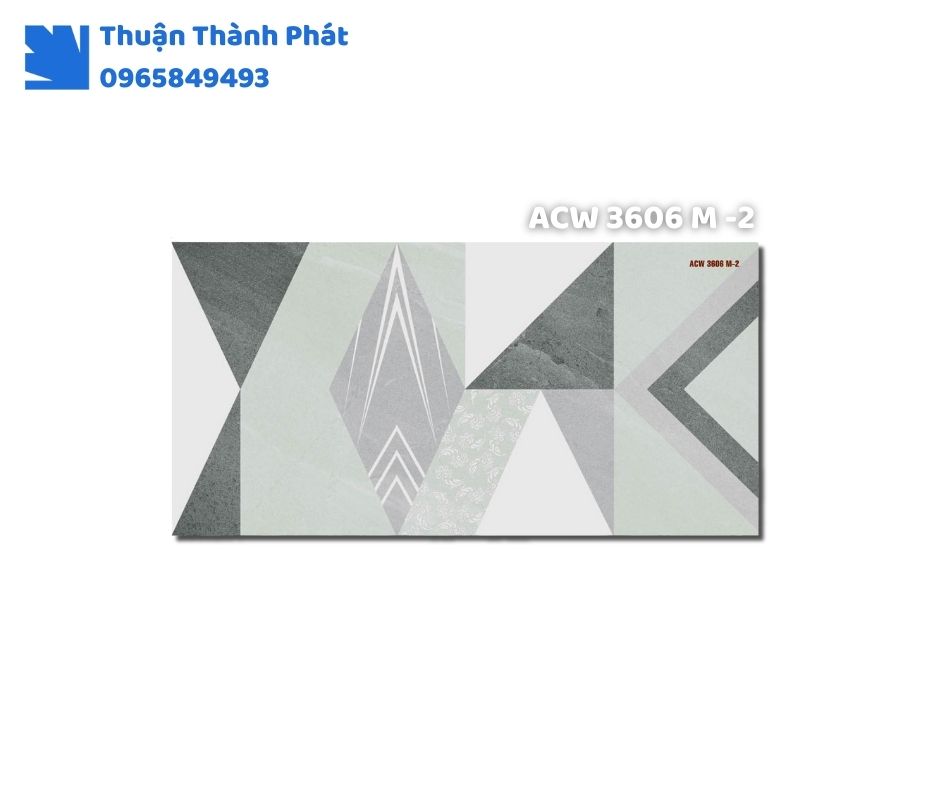 Gạch ốp tường ACW 3606M-2 Thanh Thanh ốp mặt tiền, chống thấm, họa tiết vân đá bền đẹp