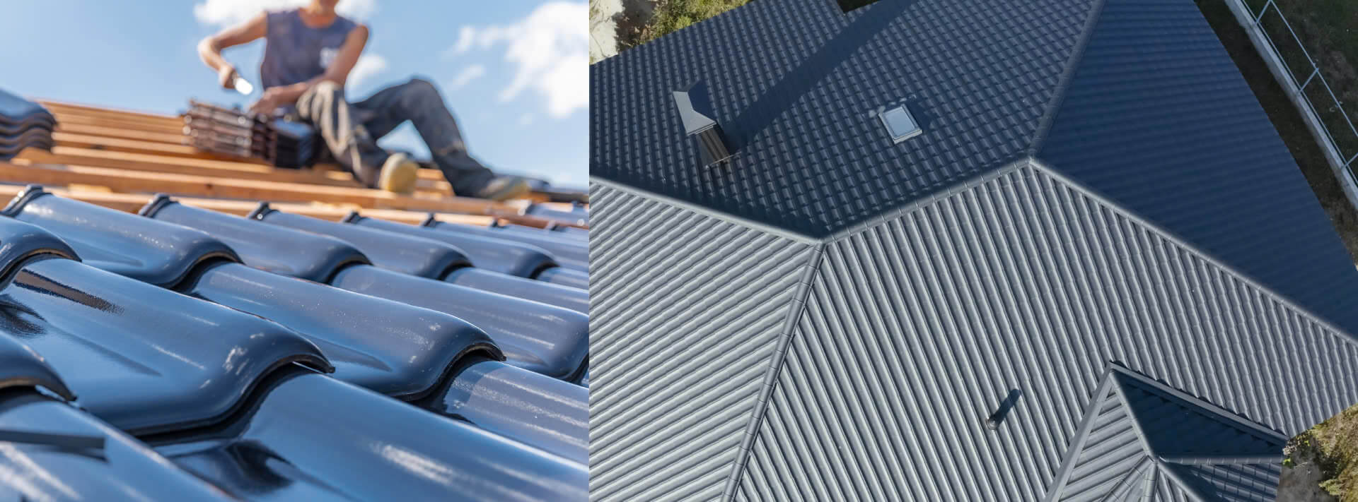 Ngói lợp chống thấm đồng tâm