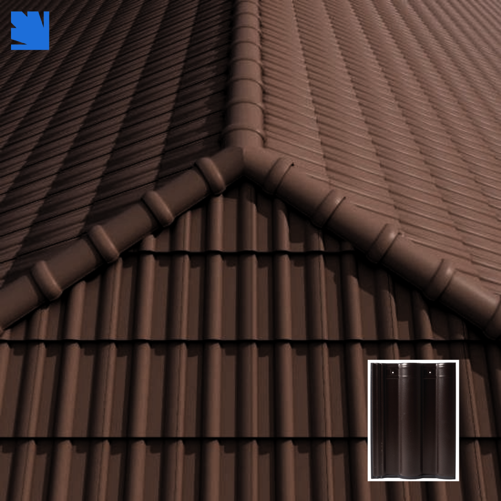 Ngói Đồng Tâm TITAN003 thiết kế sóng lớn