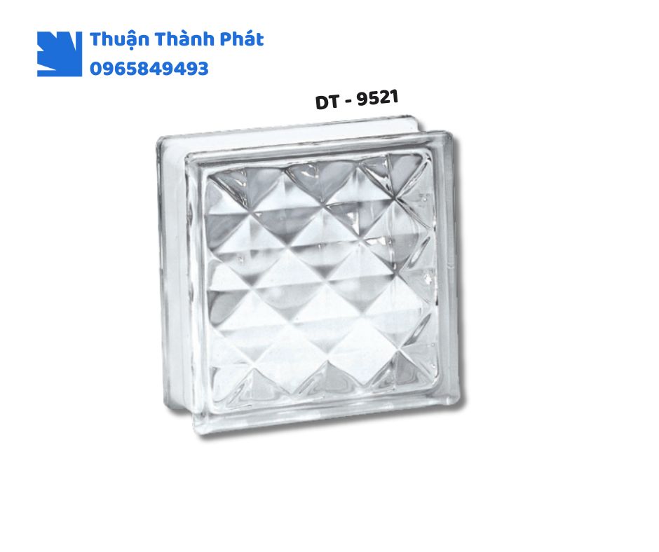 Gạch Kính Đồng Tâm DT-9521 3 GẠCH KÍNH KIM CƯƠNG – MÃ 9521