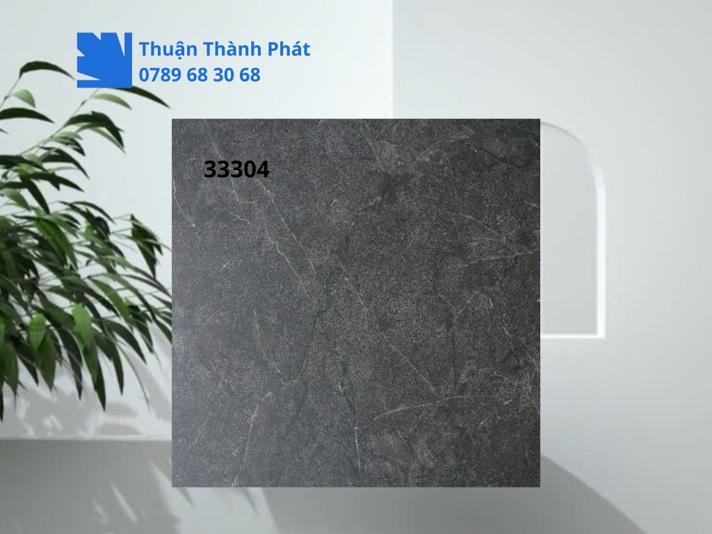 Cận cảnh bề mặt matt Gạch lát nền Hoàn Mỹ 33304