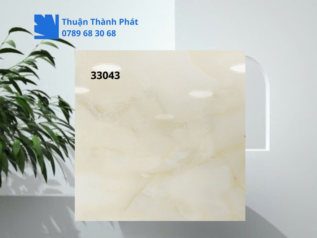 Bề mặt men matt gạch lát nền Hoàn Mỹ 33043