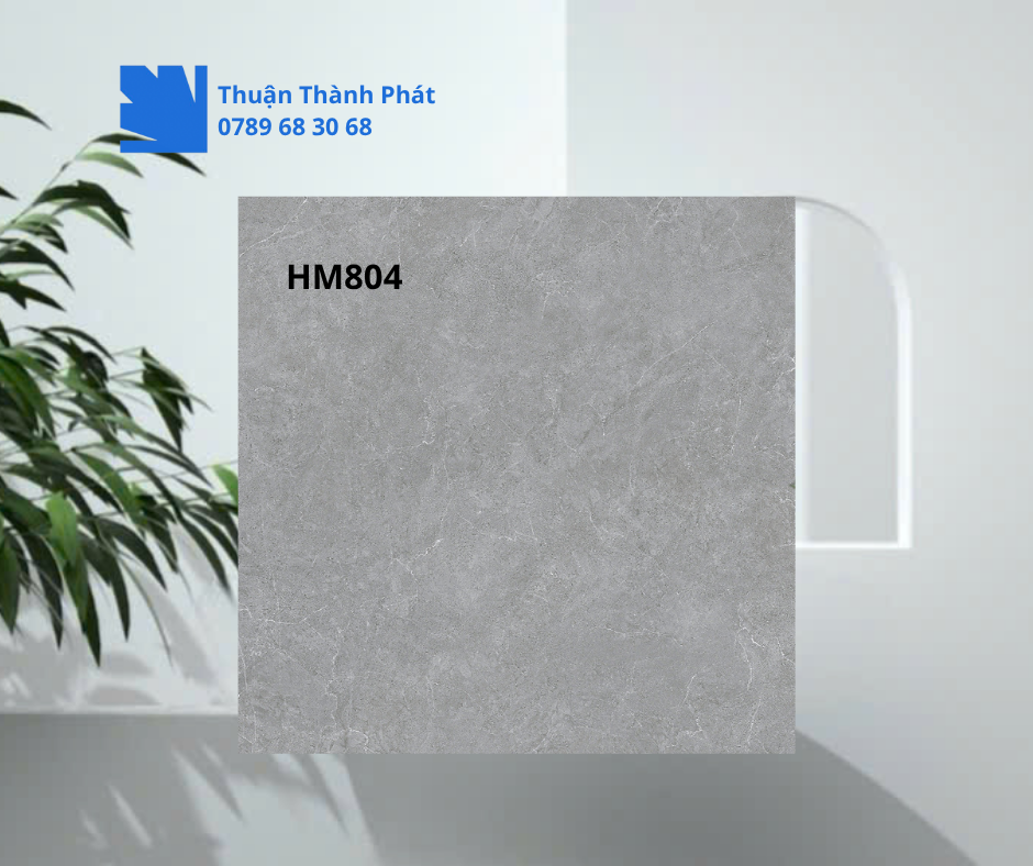 Gạch lát nền Viglacera HM804 80x80 toàn cảnh bề mặt