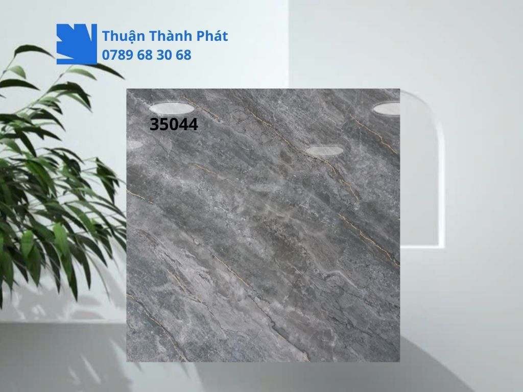 Cận cảnh họa tiết vân đá gạch lát nền Hoàn Mỹ 35044