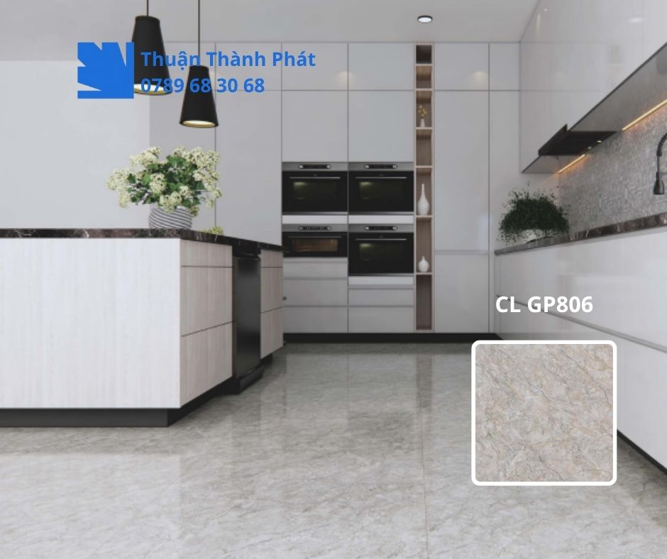 Gạch lát nền Viglacera CL GP806 không gian mở và liền mạch