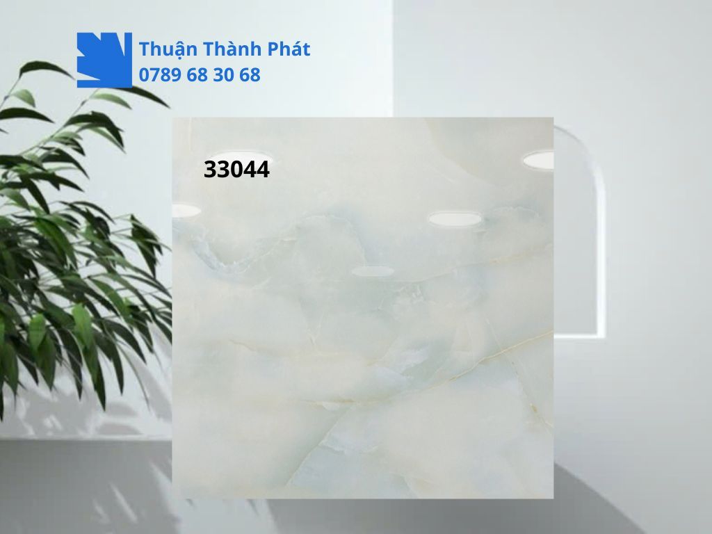 Cận cảnh mặt men matt gạch lát nền Hoàn Mỹ 33044