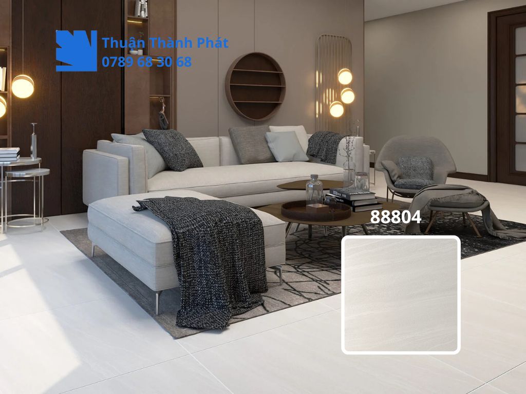 Gạch lát nền Feliz 88804 Phối cảnh phòng khách