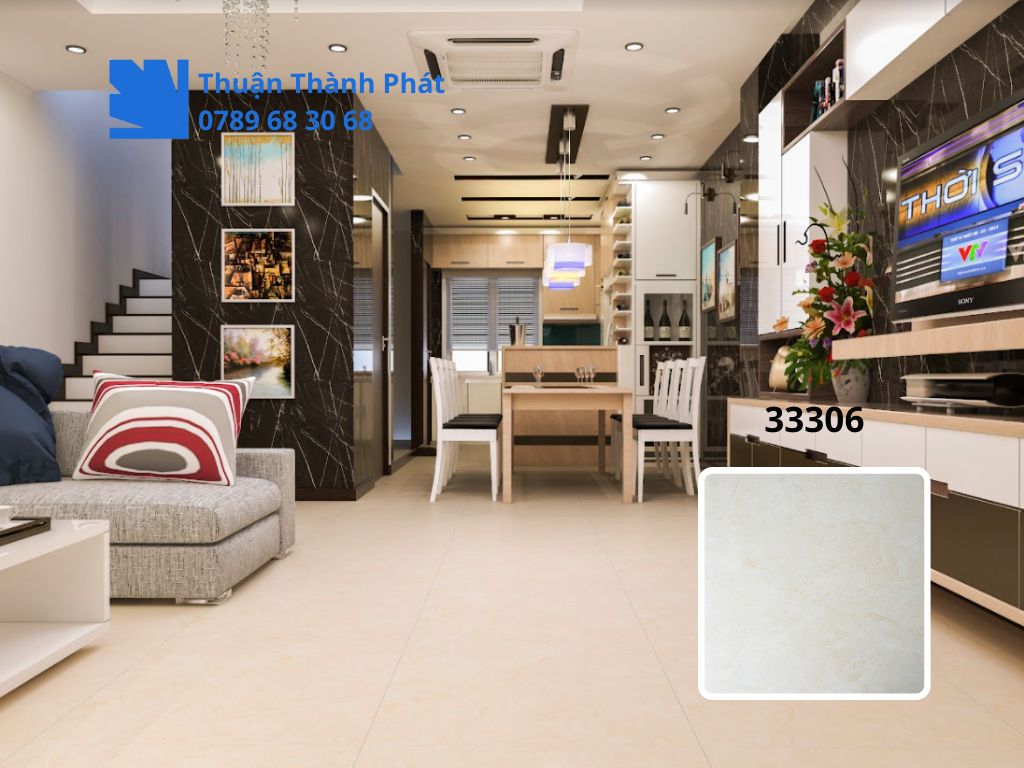 Ứng dụng Gạch lát nền Hoàn Mỹ 33306