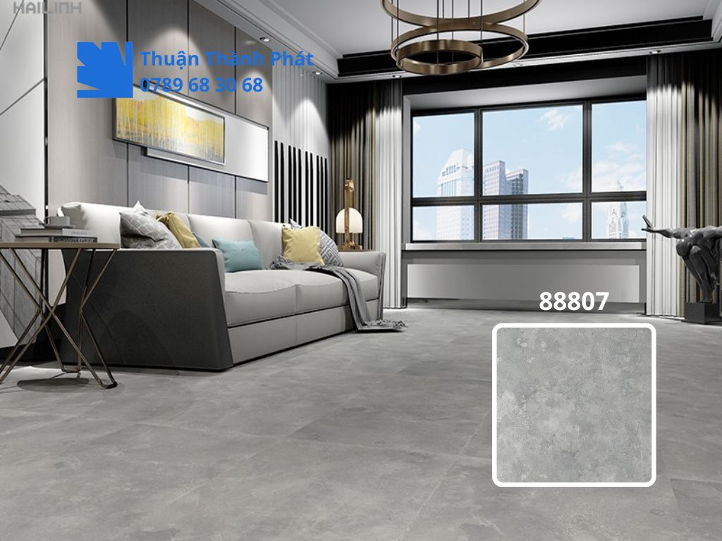 Gạch lát nền Feliz 88807 Phối cảnh phòng khách