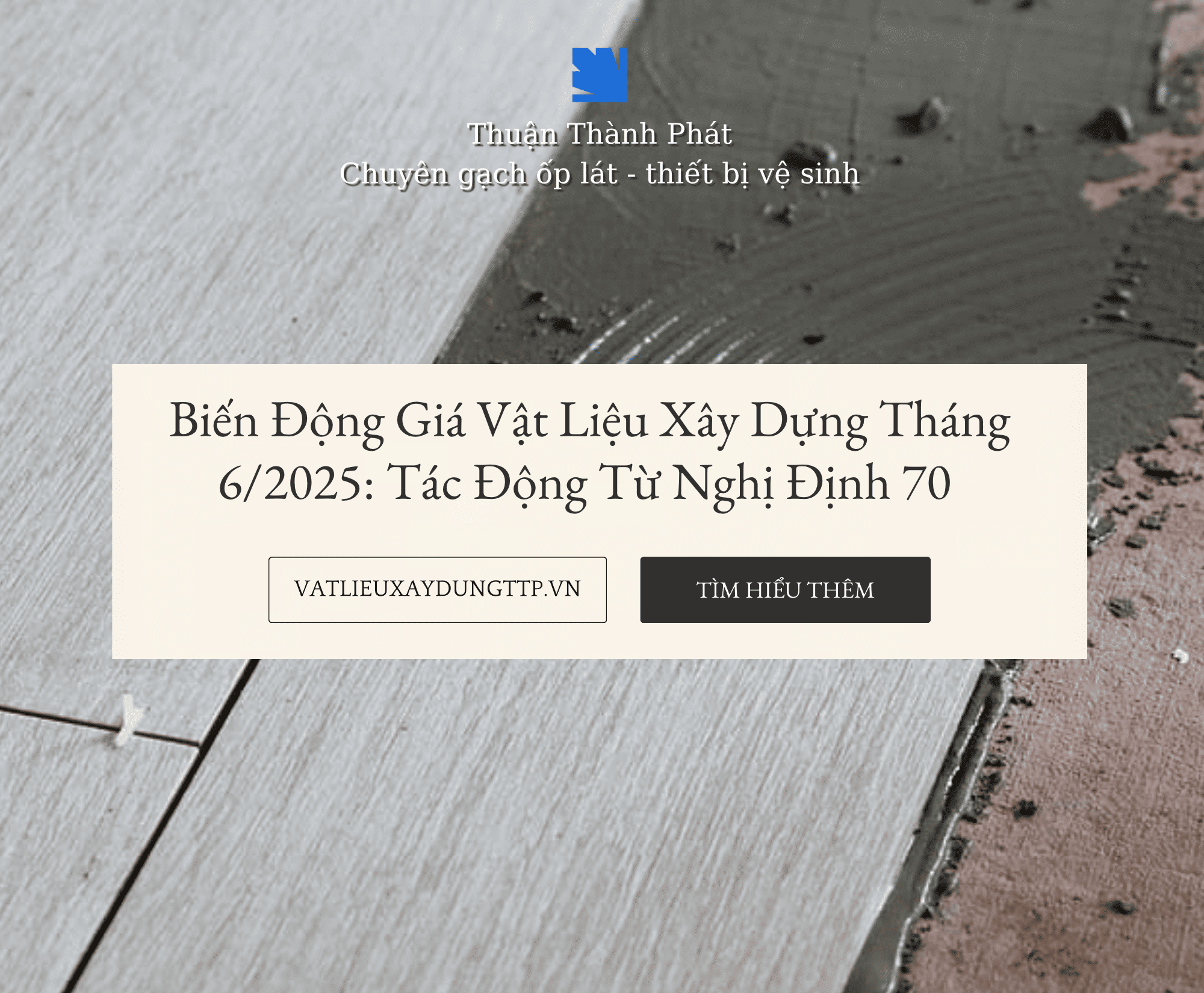 Biến Động Giá Vật Liệu Xây Dựng Tháng 6 2025 Tác Động Từ Nghị Định 70