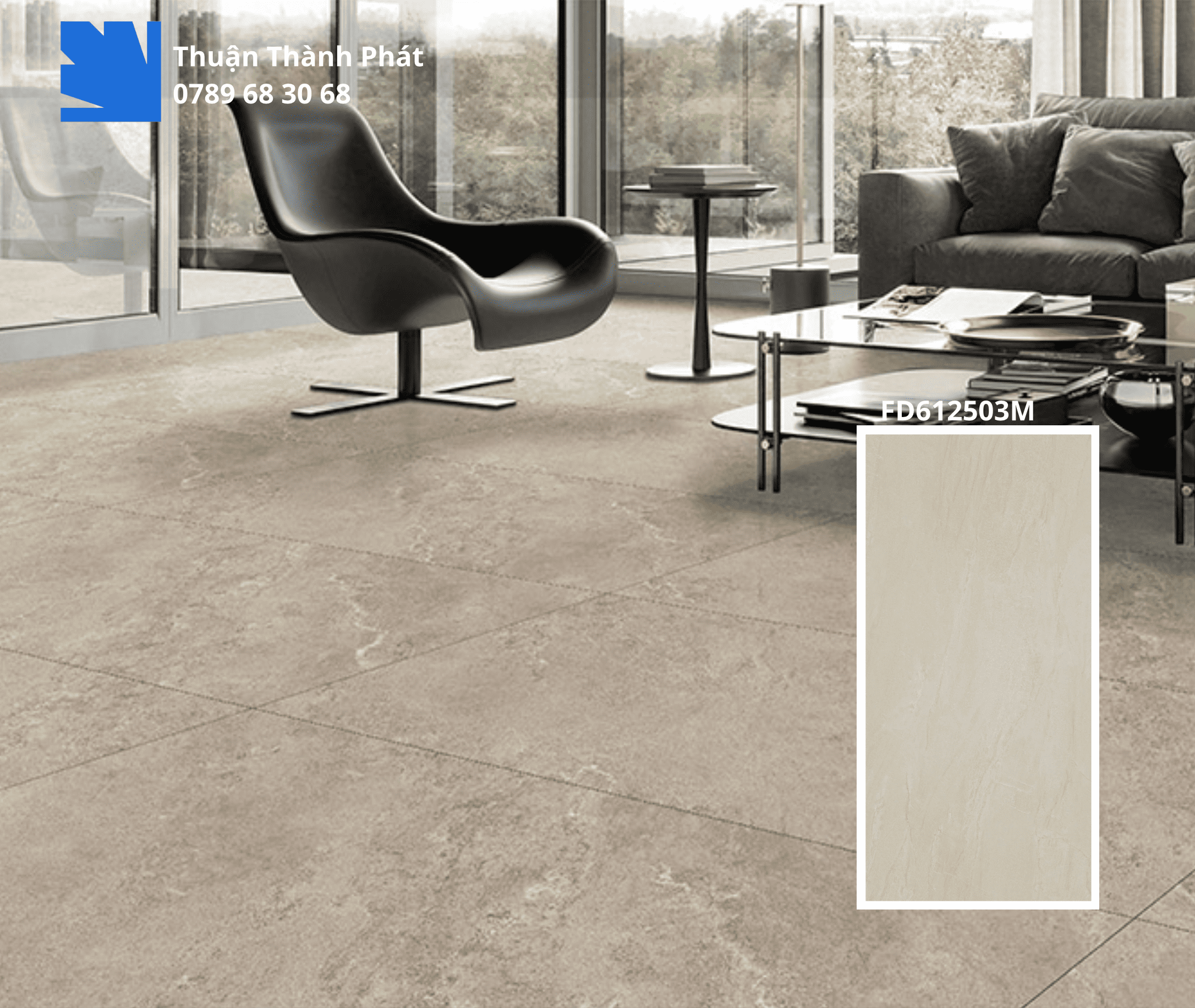 Gạch Ốp Lát FD612503M Feliz Tiles 60x120 phối cảnh