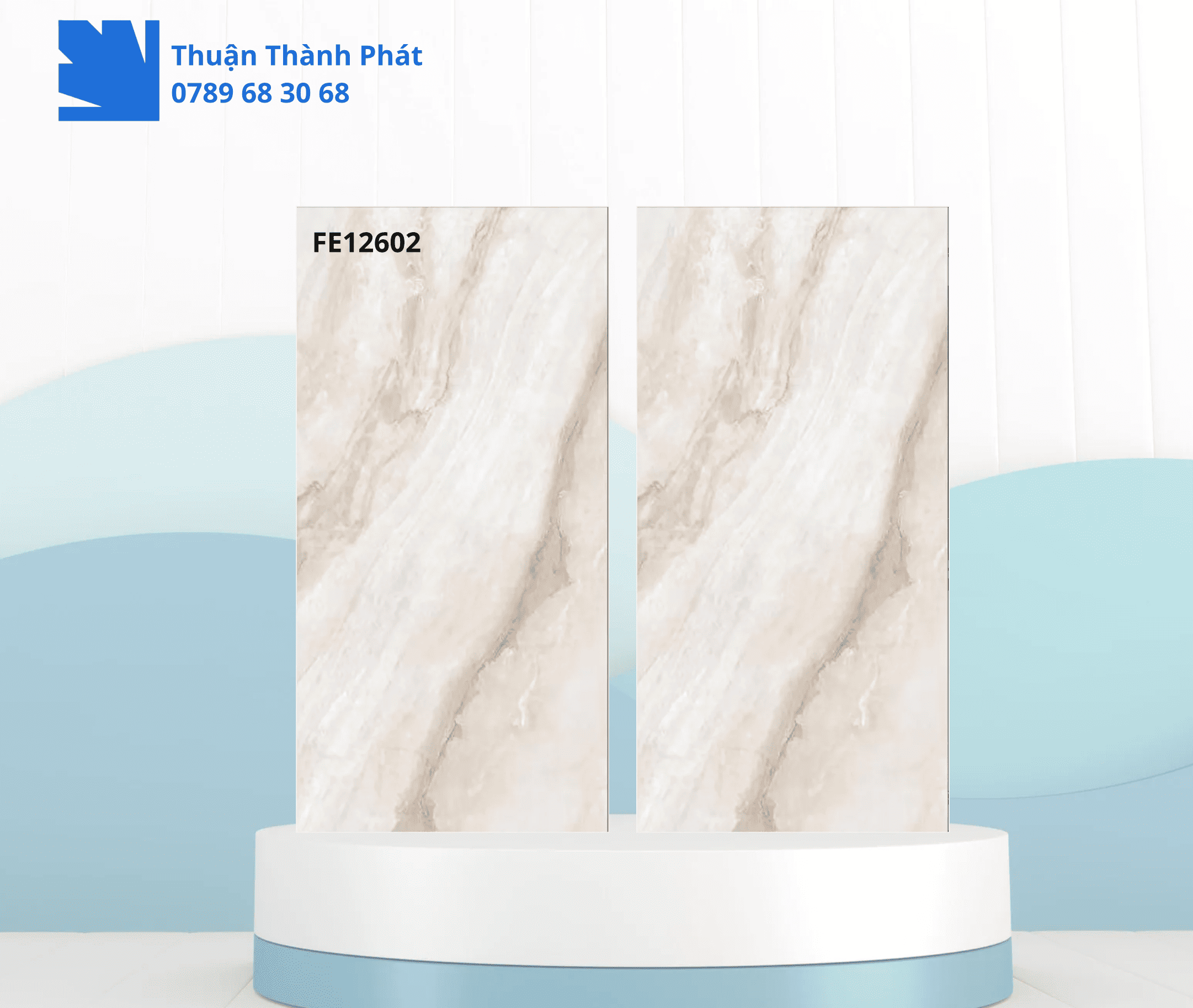 Gạch Ốp Lát FE12602 Feliz Tiles 60x120 màu kem vân đá chống trơn trượt