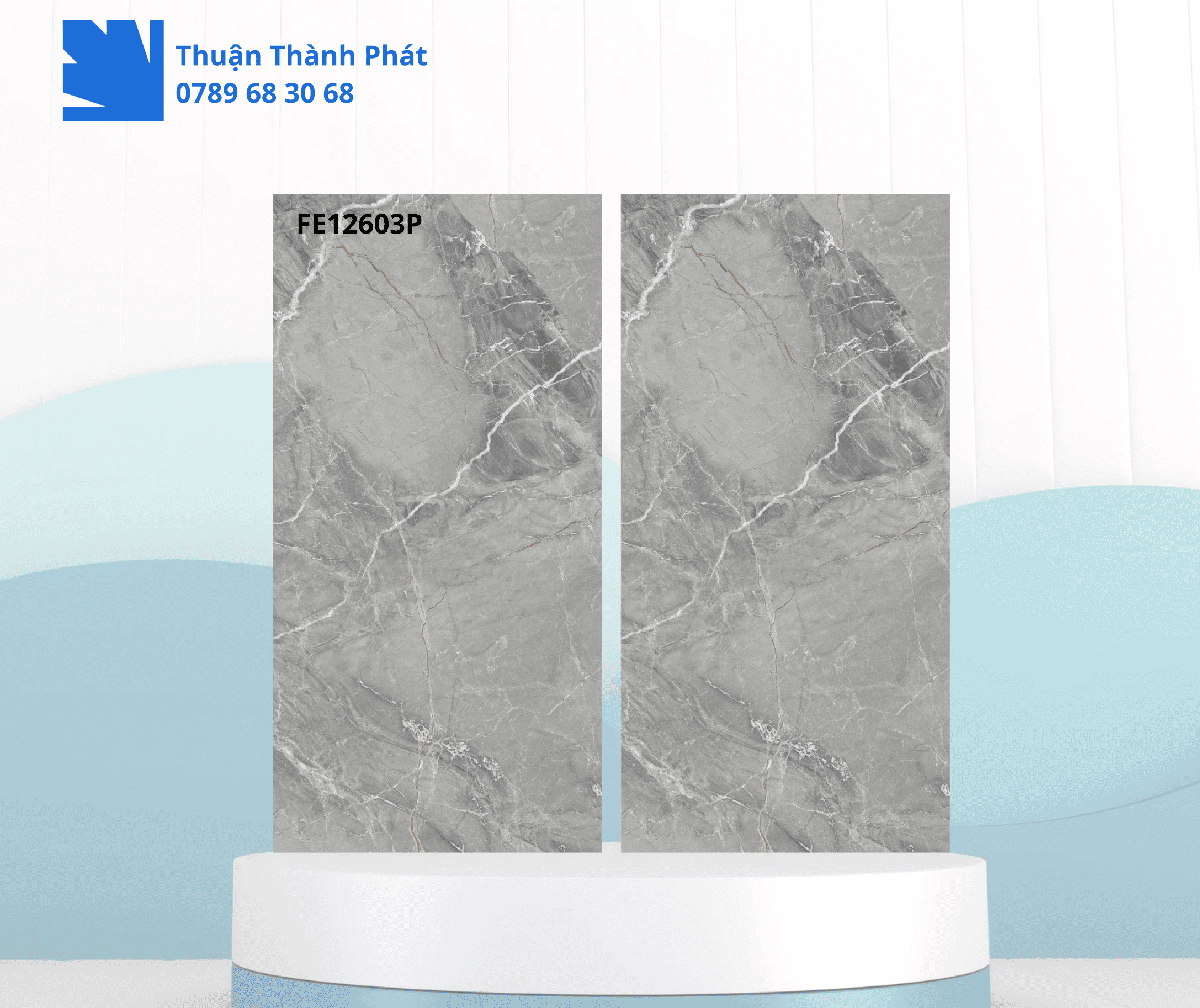 Gạch Ốp Lát FE12603P Feliz Tiles 60x120 màu xám vân đá lịch lãm