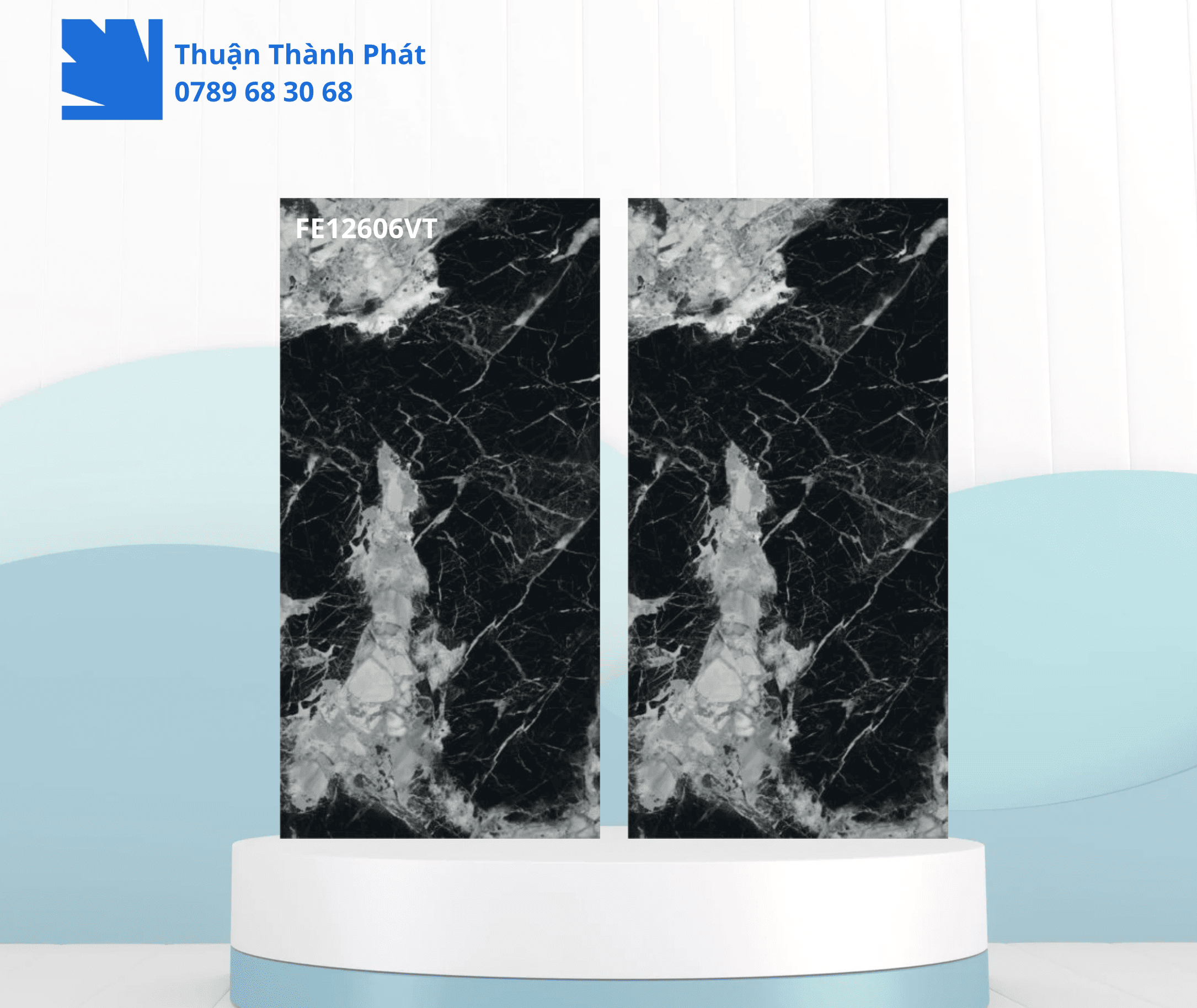 FE12606VT Feliz Tiles 60x120 màu đen vân đá chống bẩn