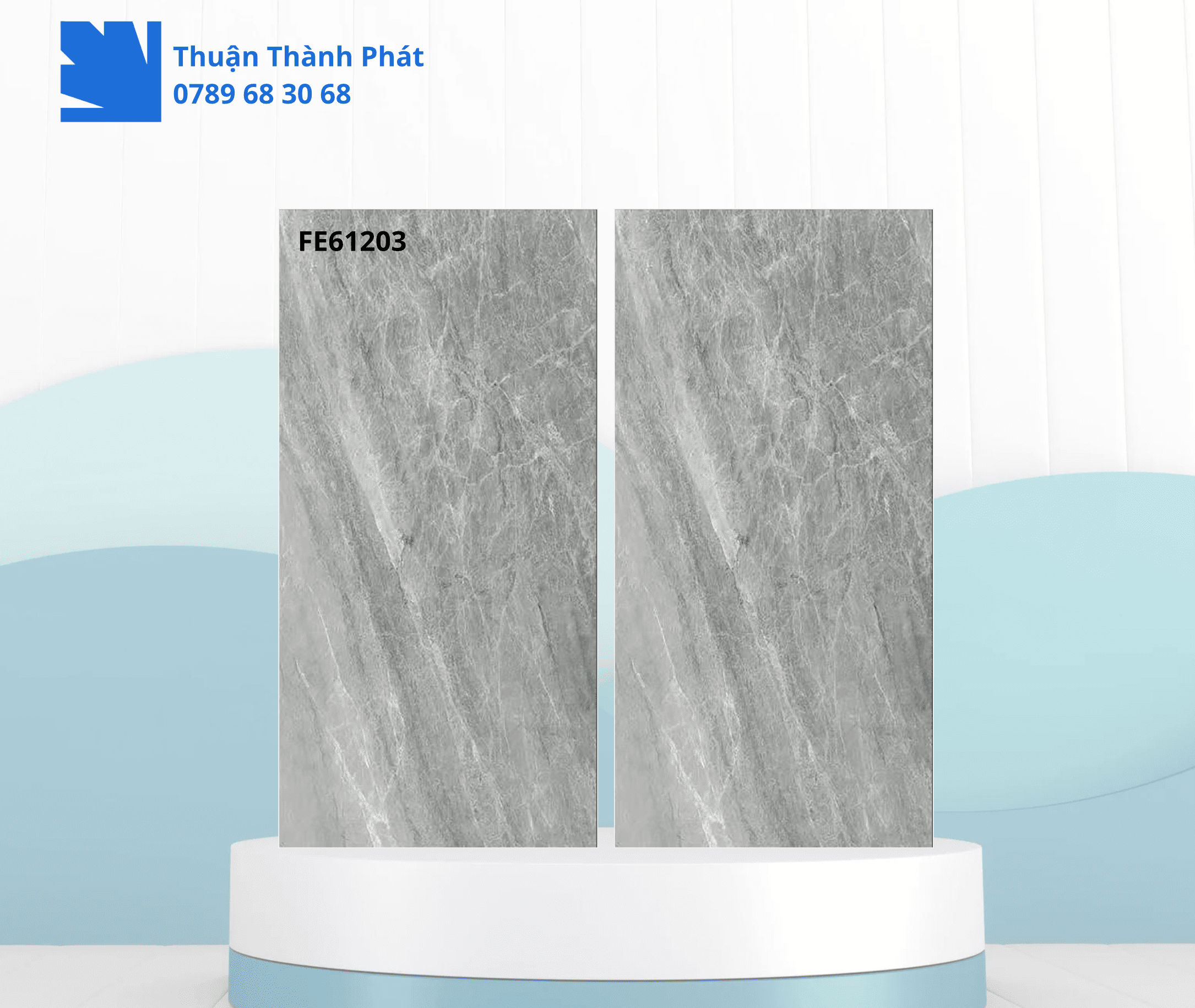 Gạch Ốp Lát FE61203 Feliz Tiles 60x120 màu xám vân đá lịch sự