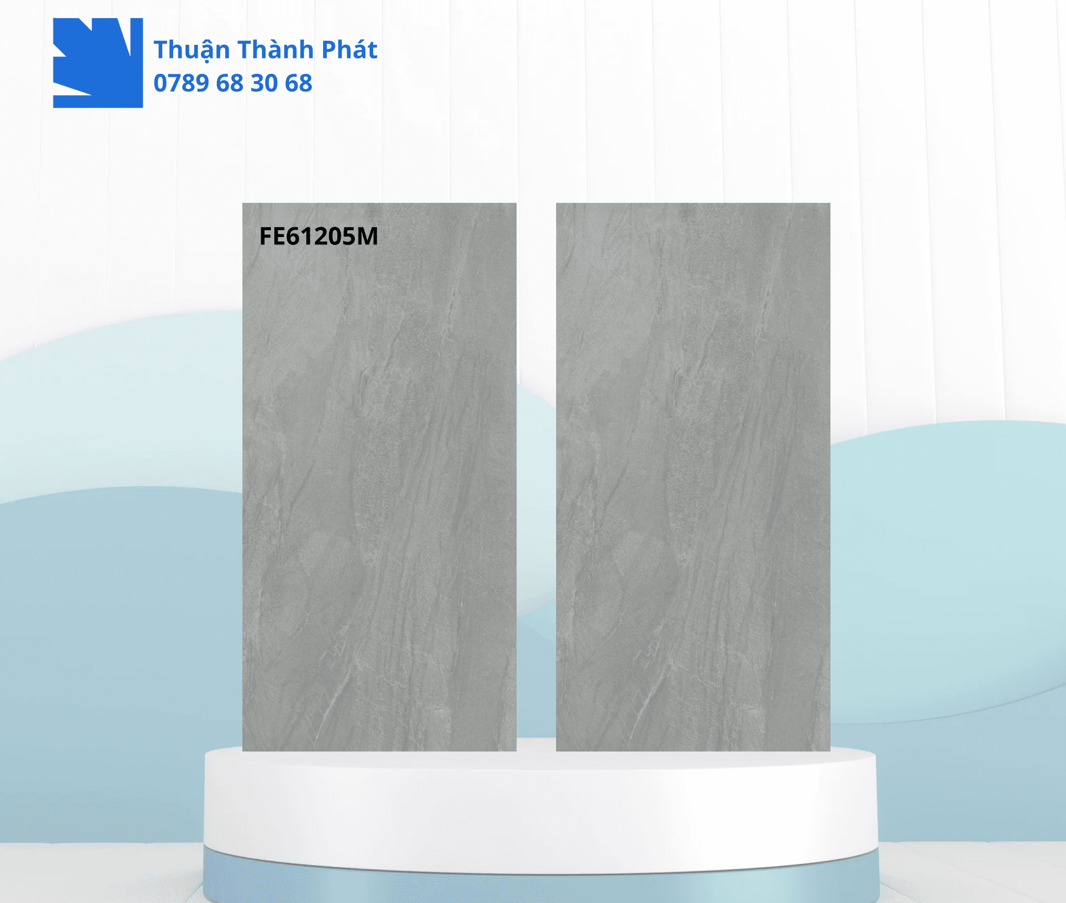 Gạch Ốp Lát FE61205M Feliz Tiles 60x120 màu xám vân đá phòng khách