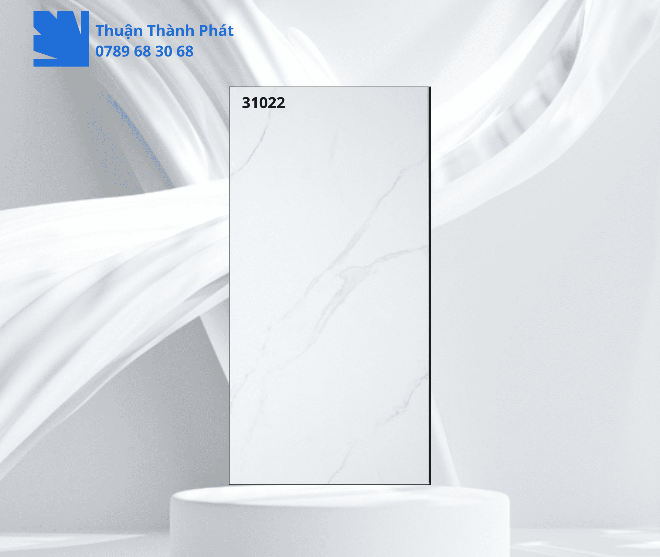 Gạch Ốp Lát Hoàn Mỹ 31022 trắng vân đá 60x120 lát phòng ngủ