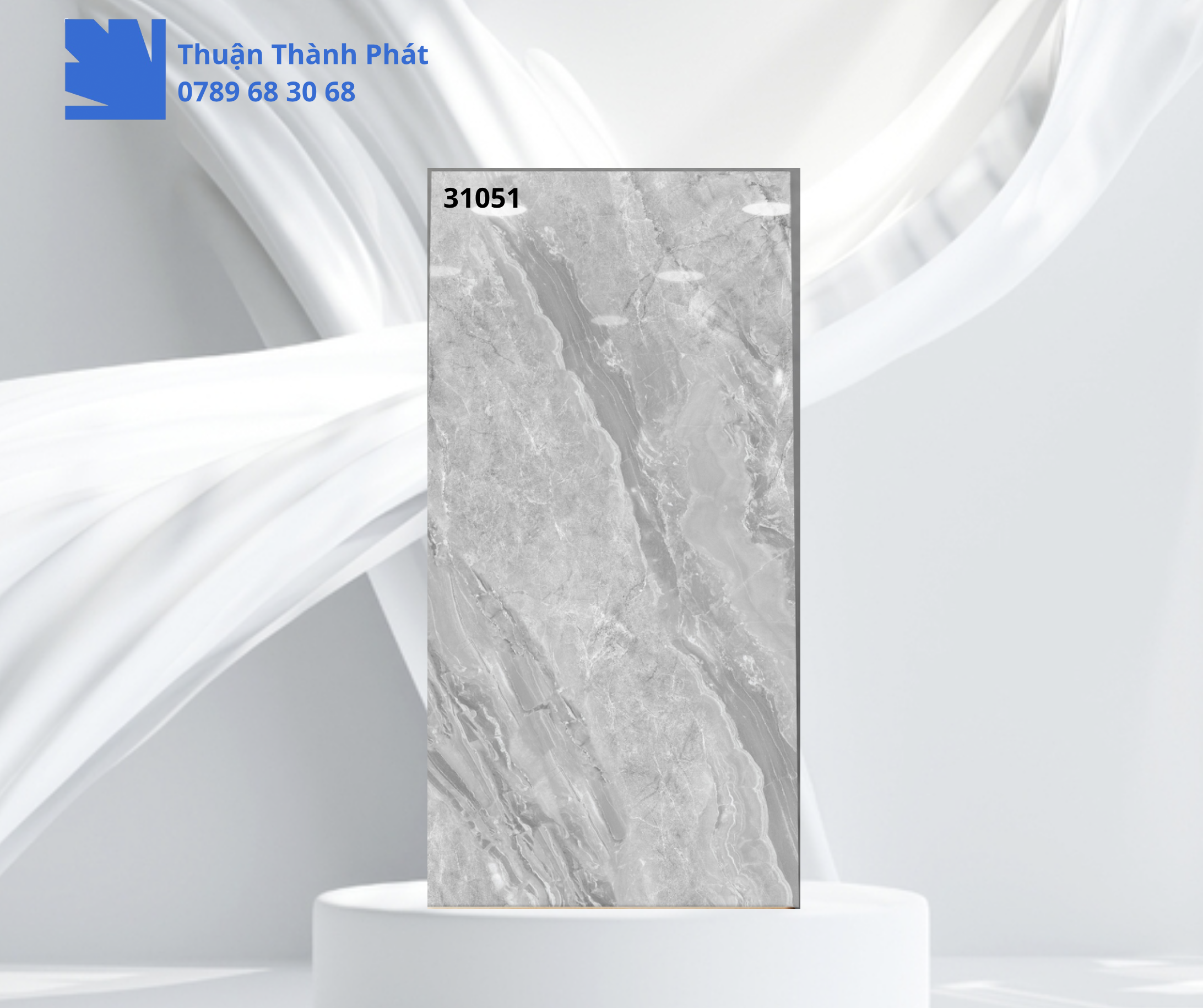 Gạch Ốp Lát Hoàn Mỹ 31051 xám vân đá