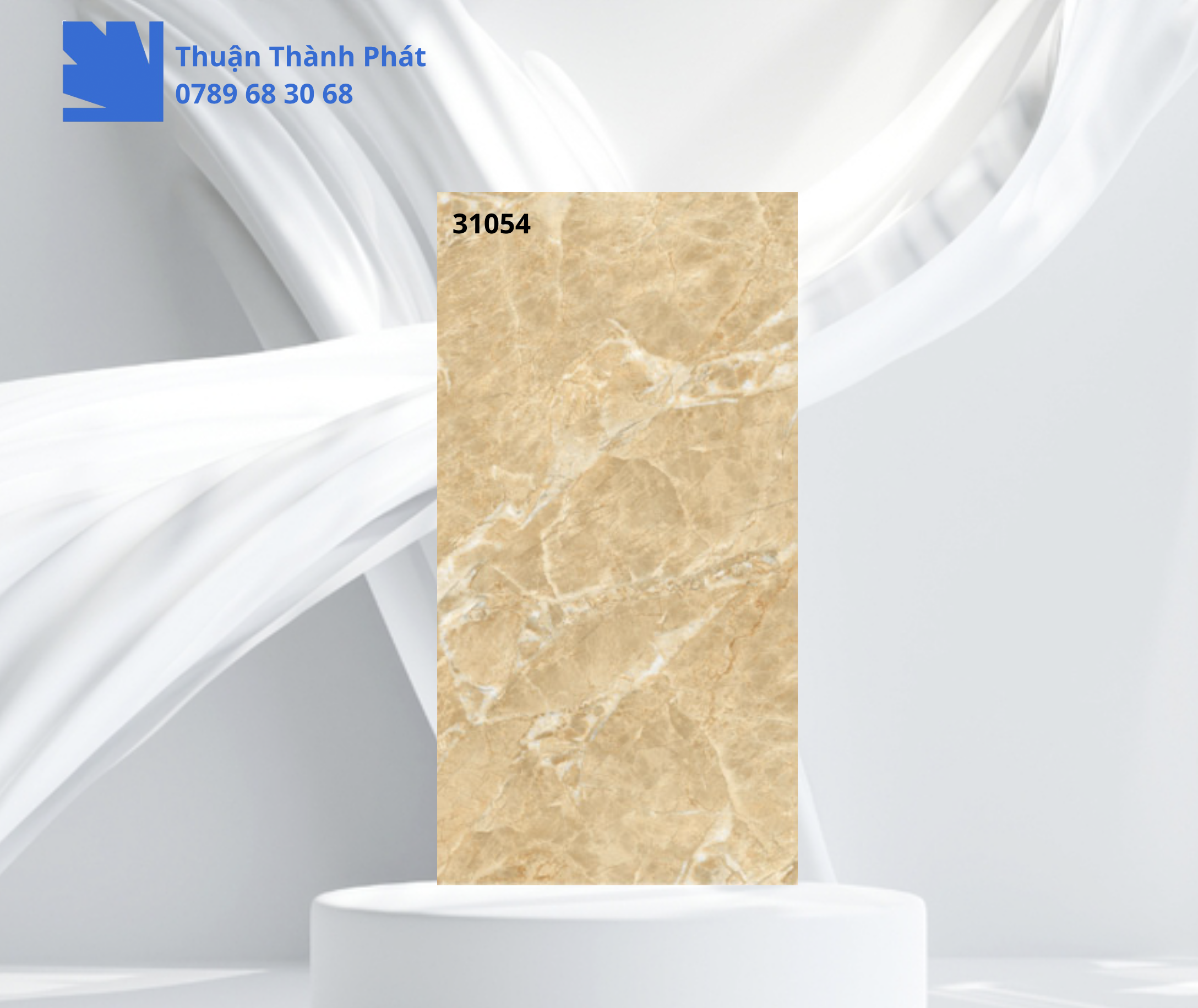 Gạch Ốp Lát Hoàn Mỹ 31054 60x120 vàng kem vân đá