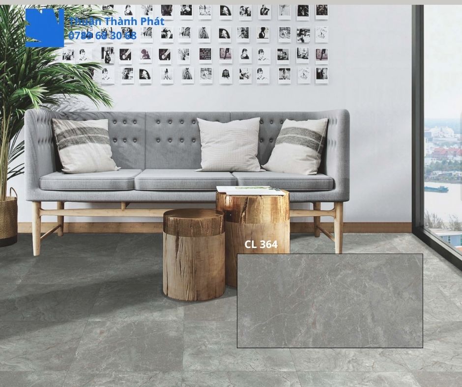 Gạch Ốp Lát Viglacera CL 364 30x60 ceramic ốp lát tường phối cảnh