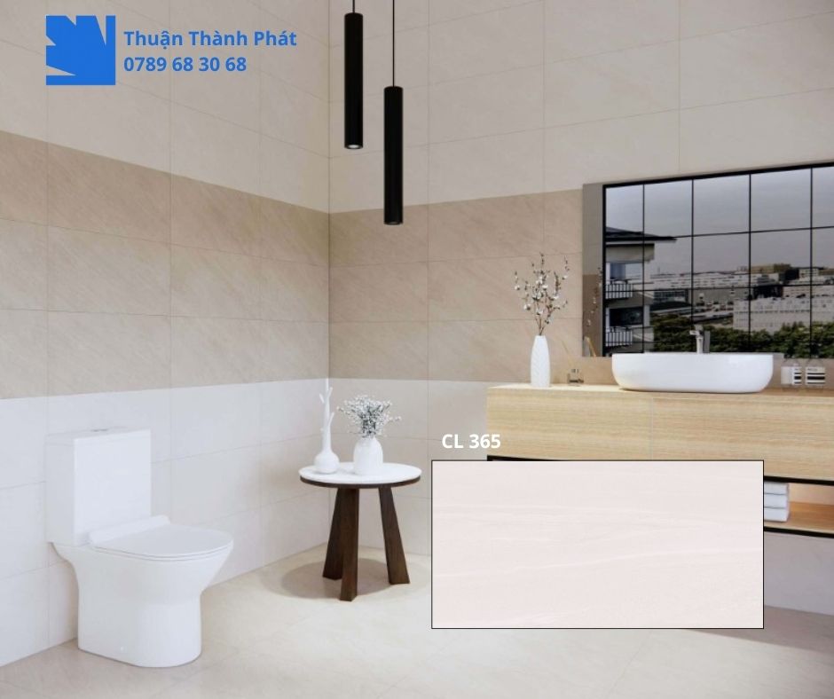 Gạch Ốp Lát Viglacera CL 365 30x60 ceramic ốp lát tường phối cảnh