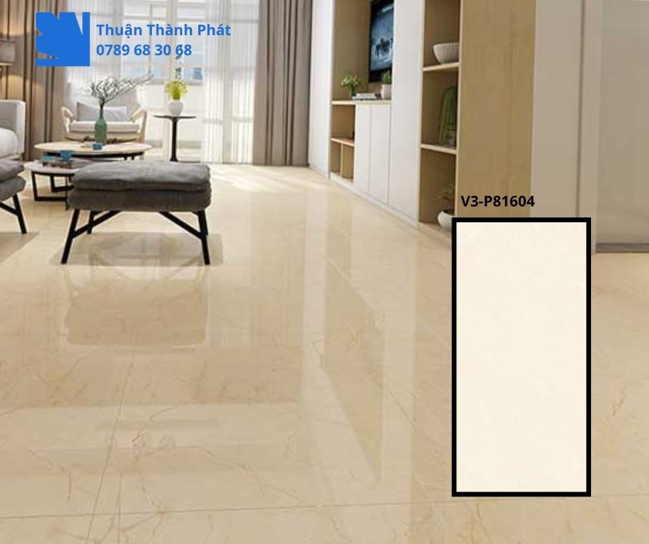 Gạch Ốp Lát Viglacera V3-P81604 80x160 phối cảnh