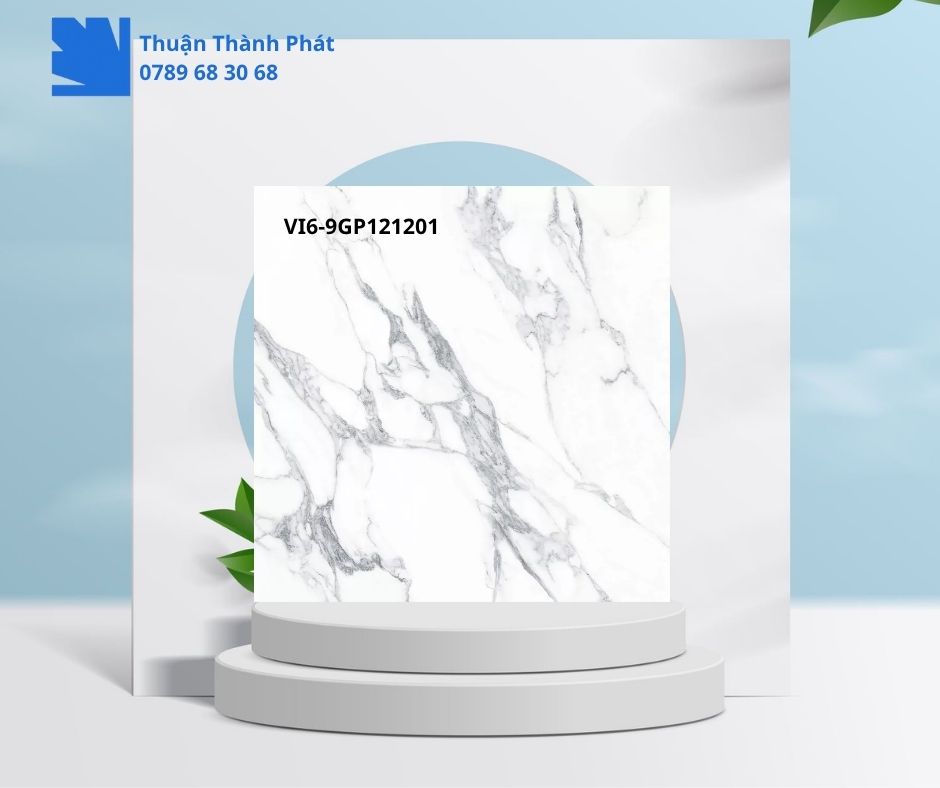 Gạch Ốp Lát Viglacera VI6-9GP121201 120x120 trắng vân đá