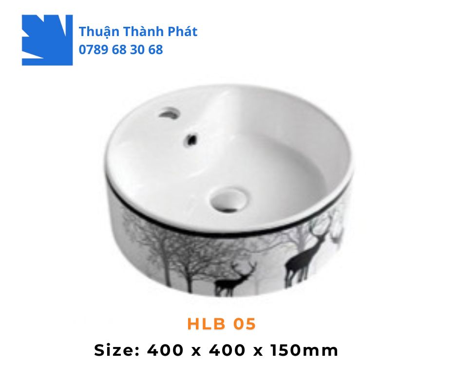 Lavabo đặt bàn Haphako HLB 05 Cảm Hứng Từ Thiên Nhiên Huyền Bí