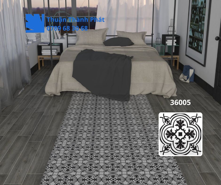 Gạch ốp lát Hoàn Mỹ 36005 Tôn vinh vẻ đẹp cổ điển nghệ thuật