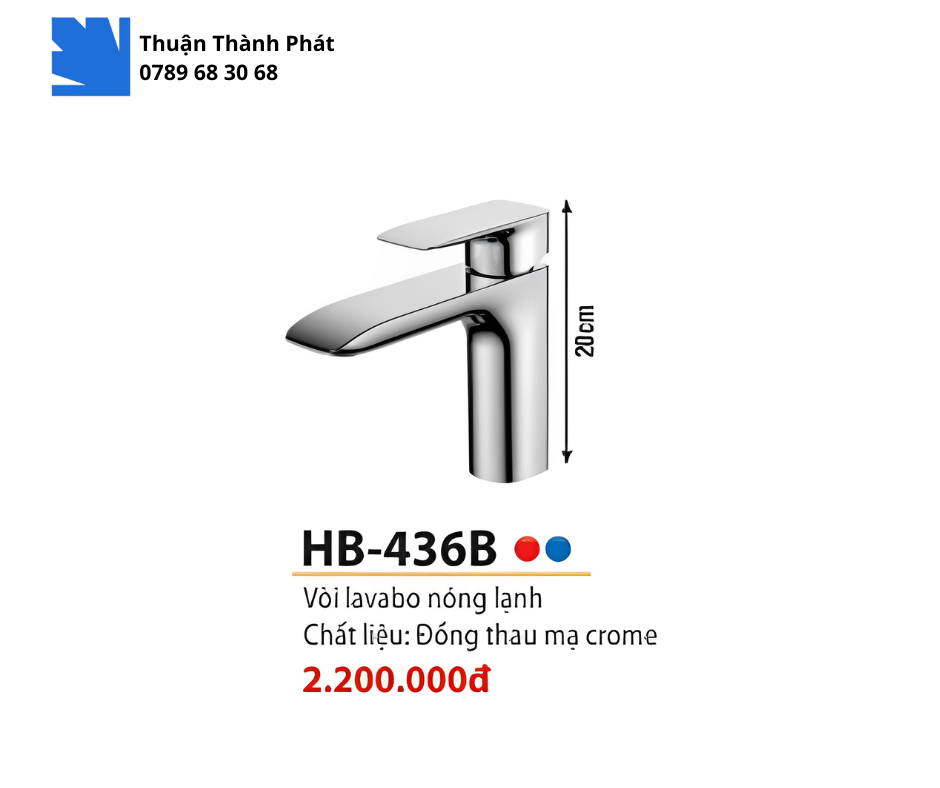 Vòi Lavabo Haphako HB-436B
