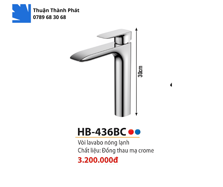 Vòi Lavabo Haphako HB-436BC