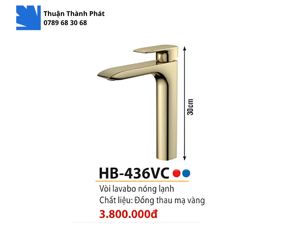 Vòi Lavabo Haphako HB-436VC