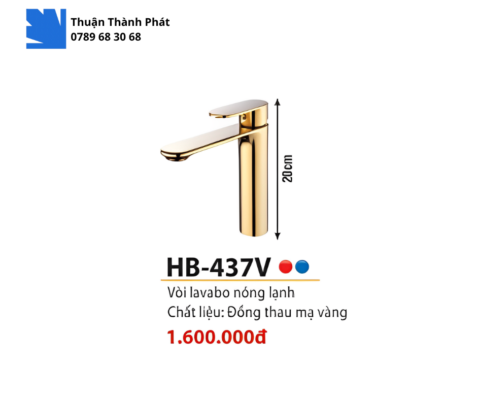 Vòi Lavabo Haphako HB-437V
