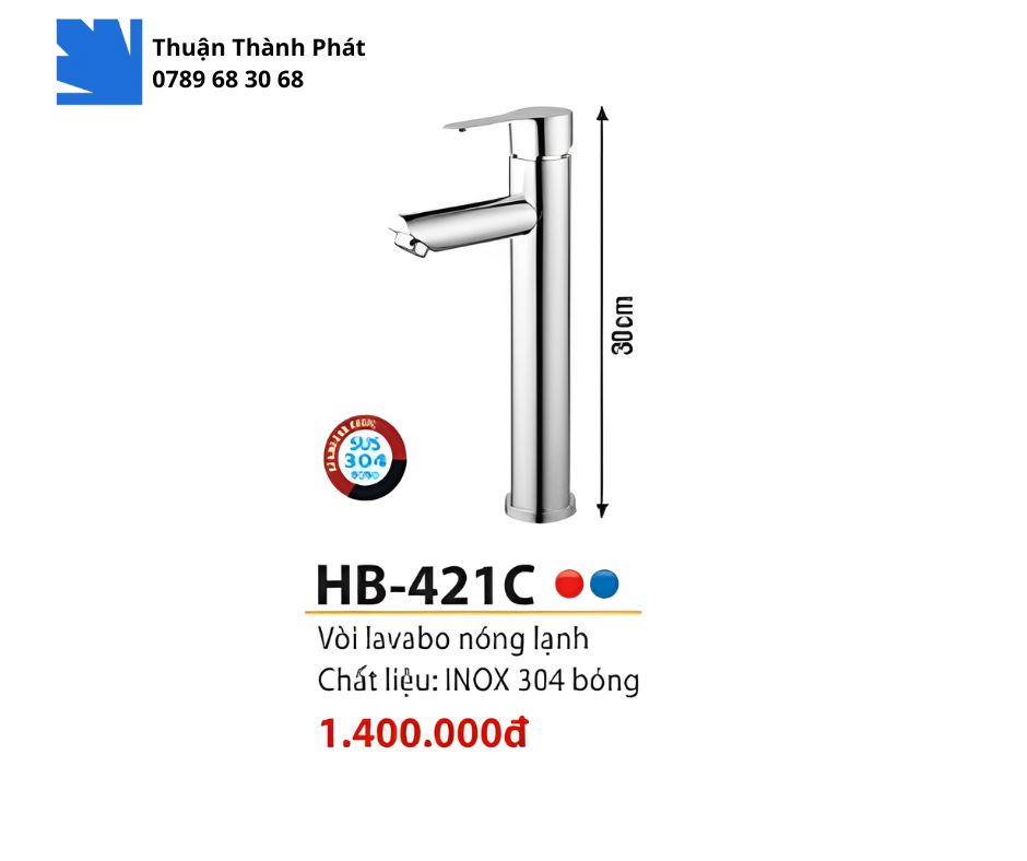 Vòi Lavabo Haphako HB-421C