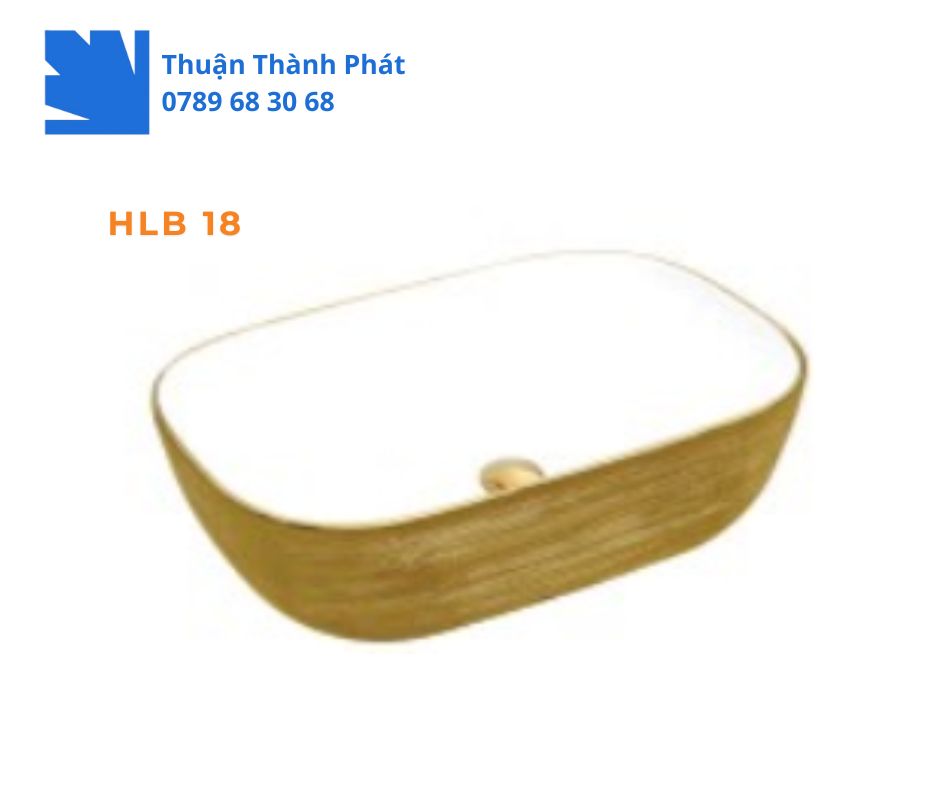 Lavabo đặt bàn Haphako HLB 18 điểm nhấn sang trọng cho phòng tắm hiện đại