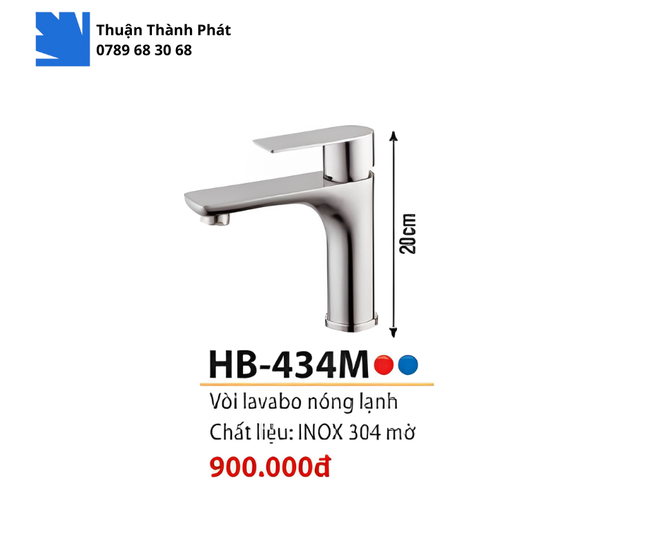 Vòi Lavabo Haphako HB-434M