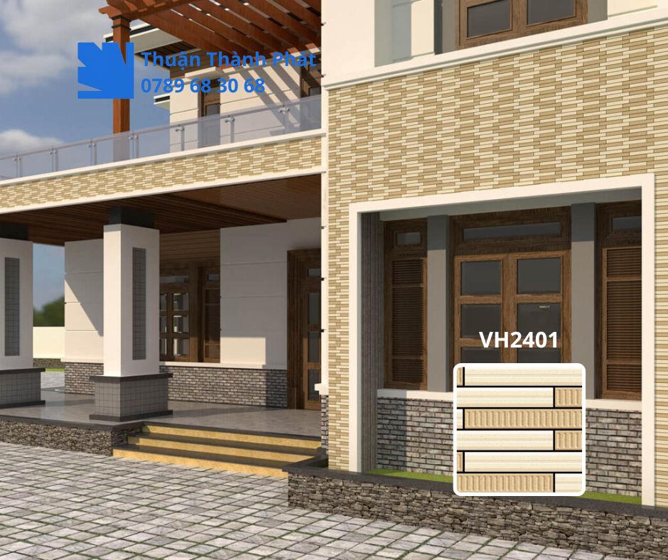 Gạch ốp lát dacera VH2401 Đường vân sọc giúp giảm trơn trượt