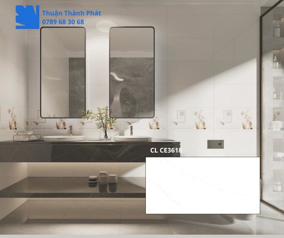 Gạch Ốp Lát Viglacera CL CE3618 phối cảnh sang trọng