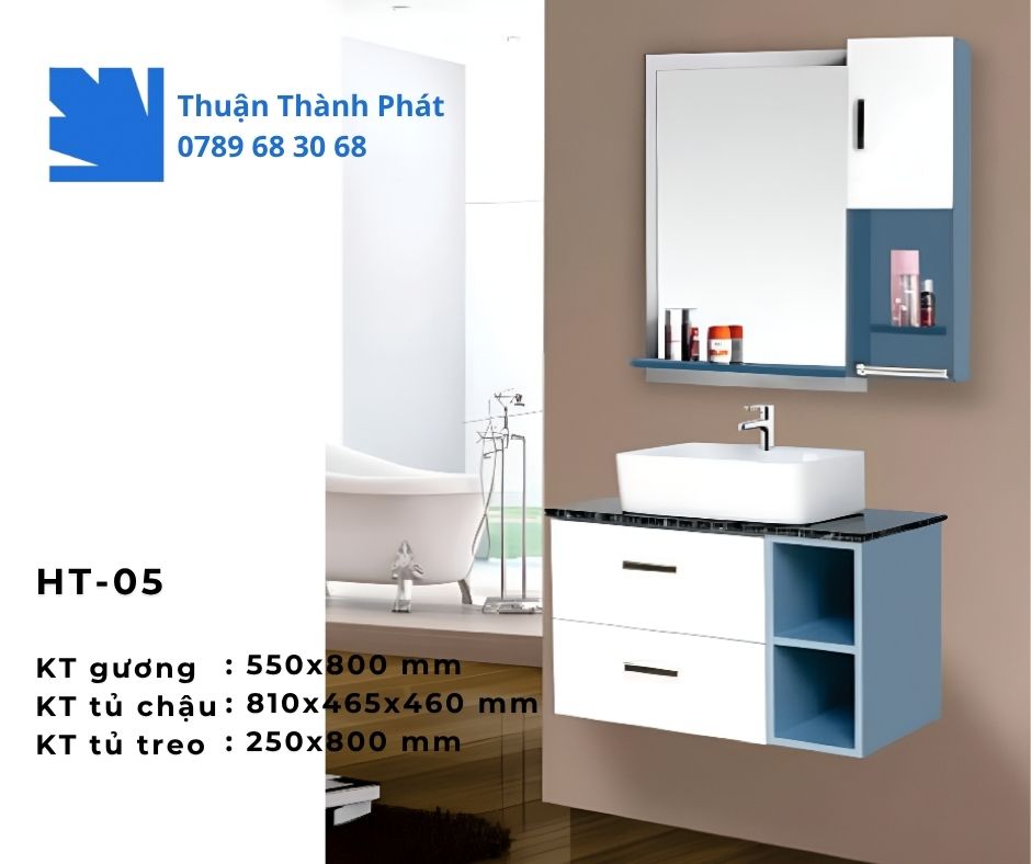 Thiết bị vệ sinh Haphako HT-05 với thiết kế treo tường sang trọng