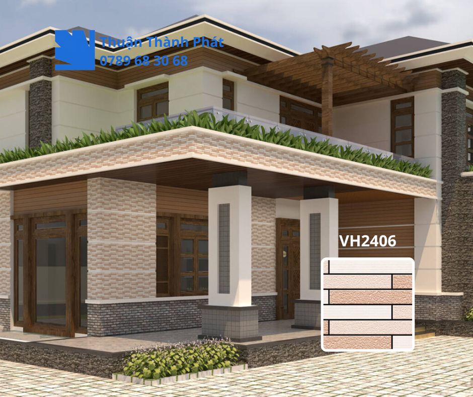 Gạch ốp lát dacera VH2406 Gạch bóng mờ – chống bám bẩn