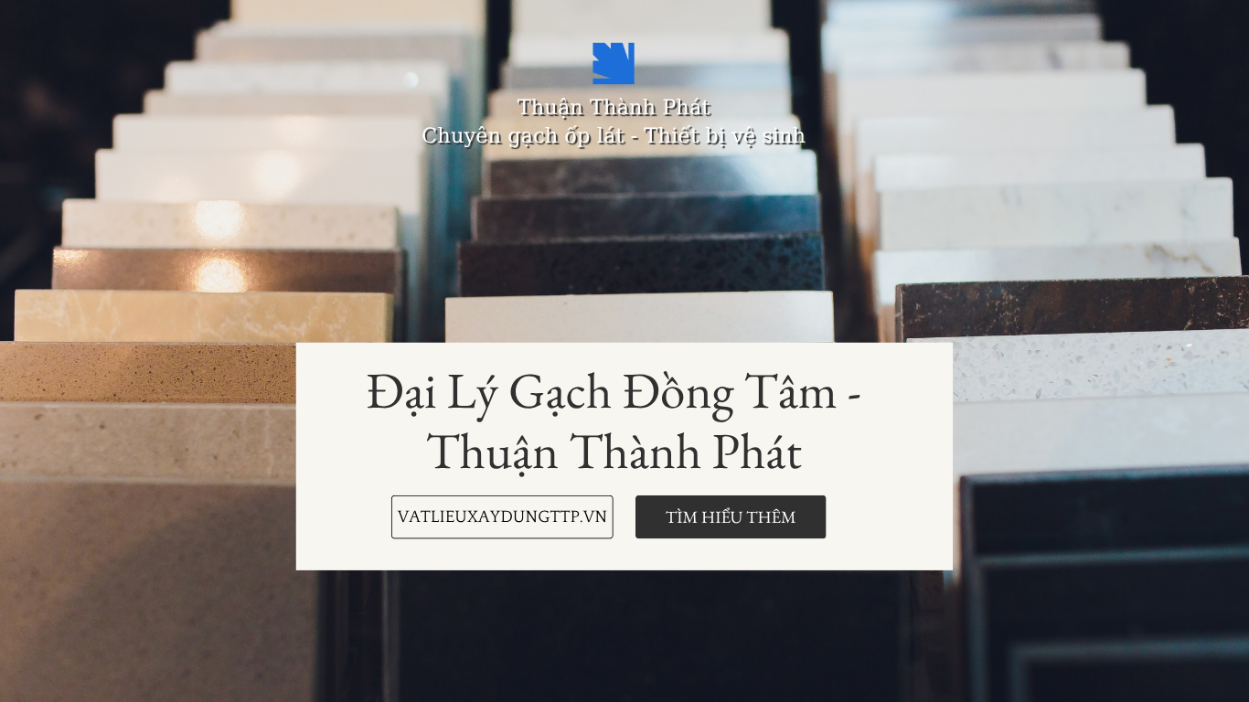 đại lý gạch đồng tâm Showroom trưng bày gạch Đồng Tâm chính hãng tại đại lý Thuận Thành Phát