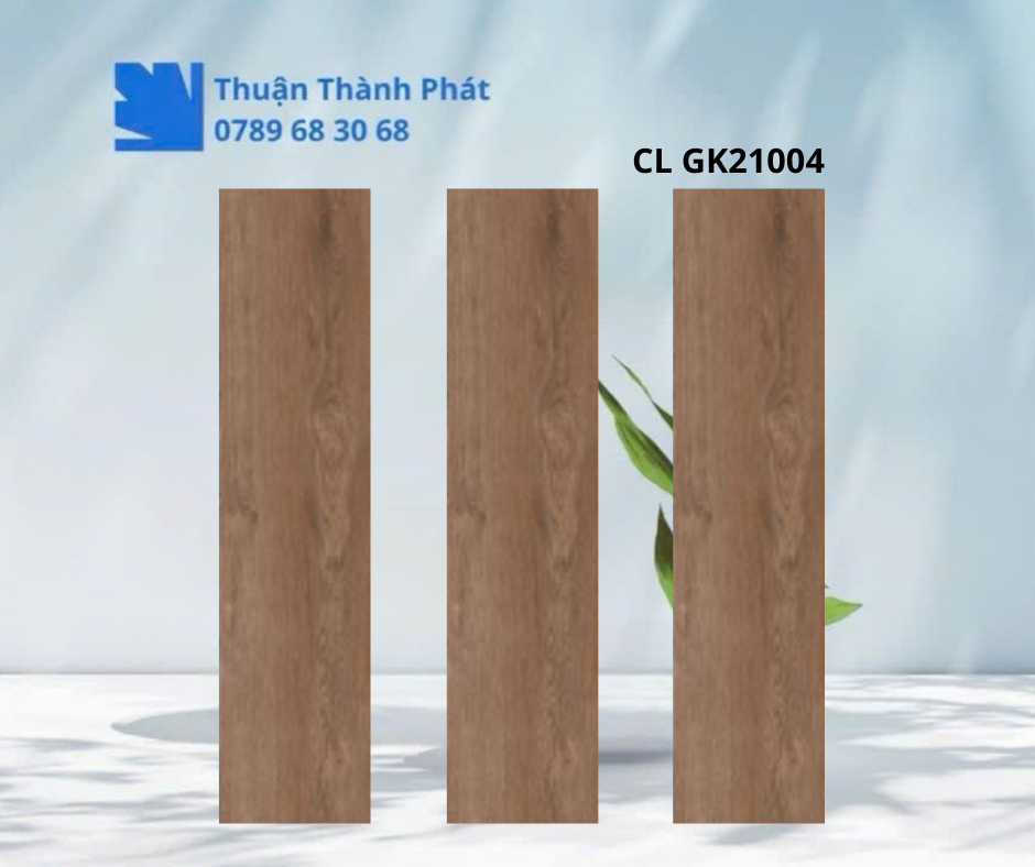 Gạch ốp lát Viglacera CL GK21004 Mẫu gạch vân gỗ nâu trầm