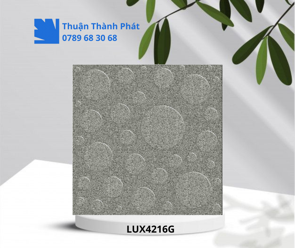 Gạch ốp lát LUX4216G màu ghi sáng
