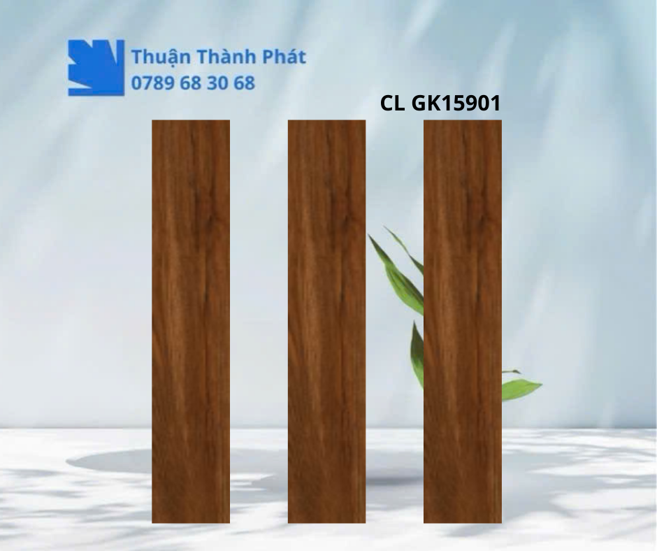 Gạch ốp lát Viglacera CL GK15901 Cận cảnh vân gỗ