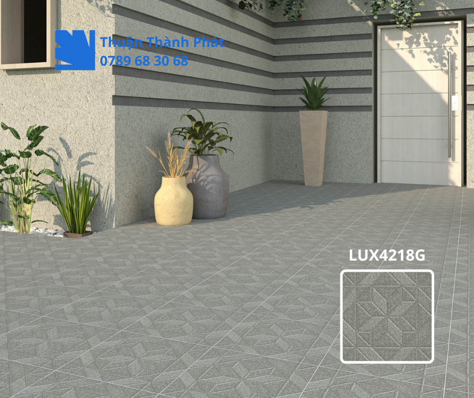 Gạch ốp lát LUX4218G Ứng dụng lát nền phòng khách