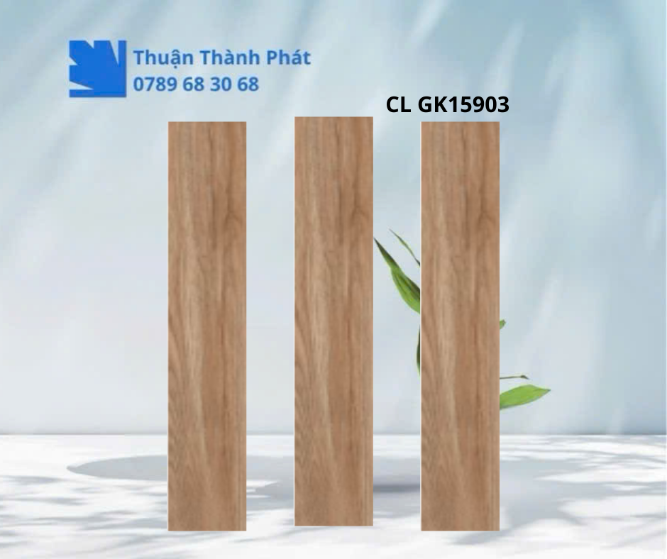 Gạch ốp lát Viglacera CL GK15903 Cận cảnh vân gỗ